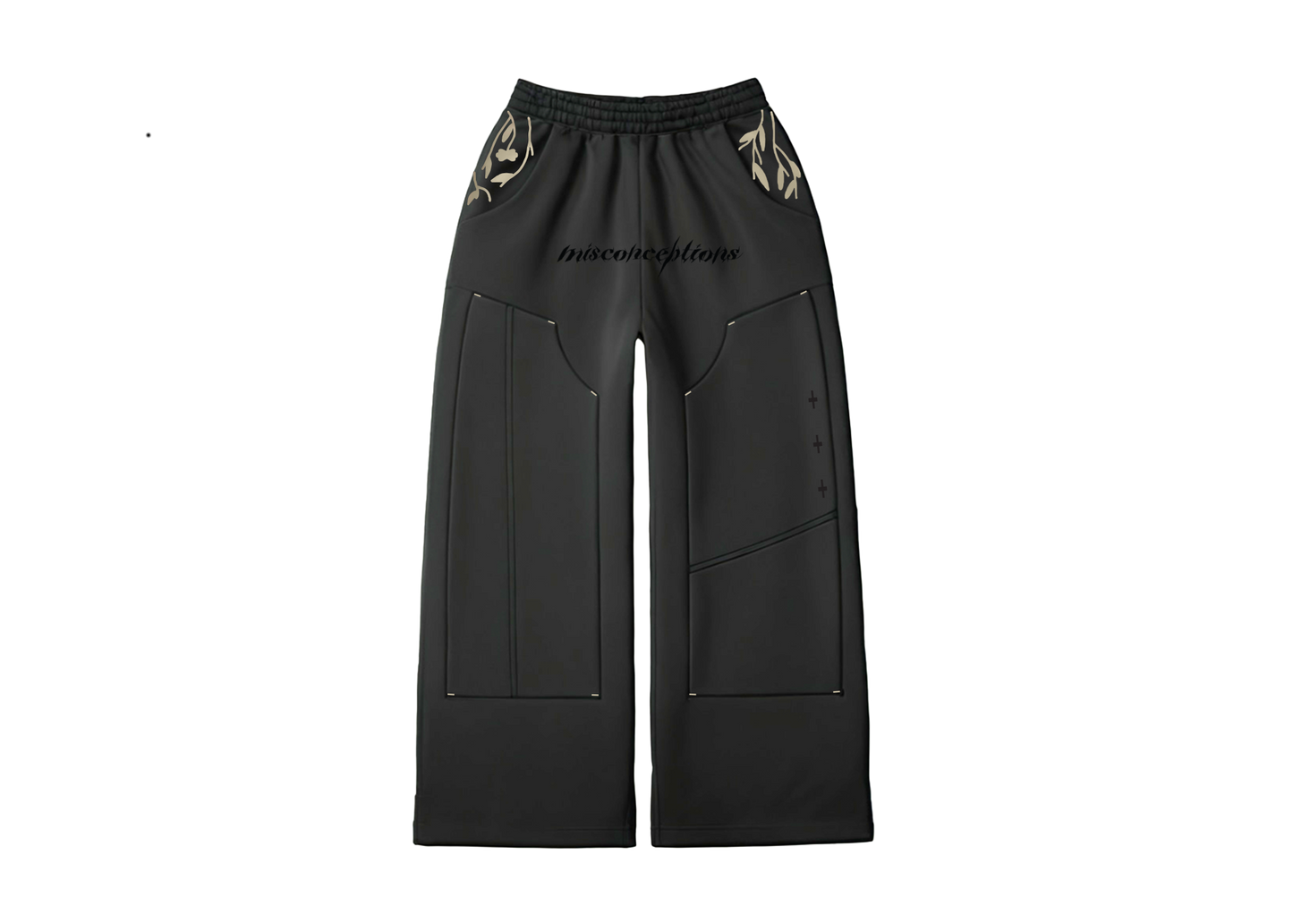 Double Knee Panelled Joggers