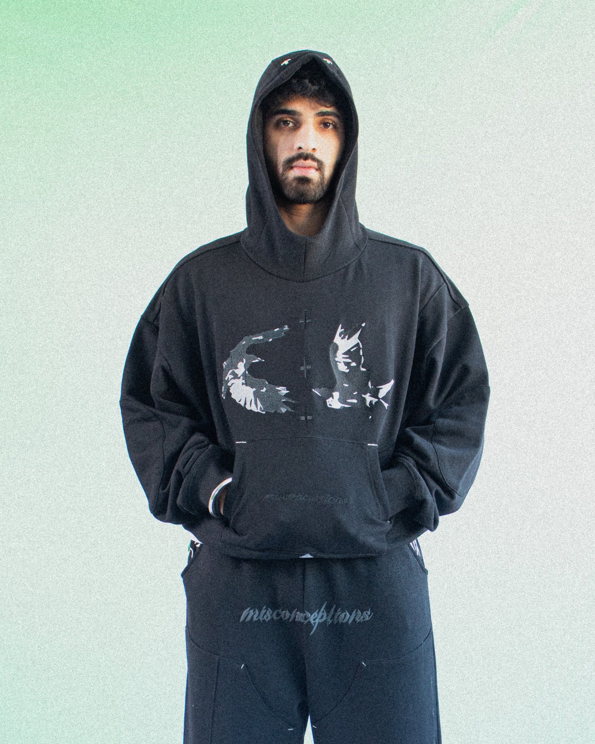 Till Death Panelled Hoodie