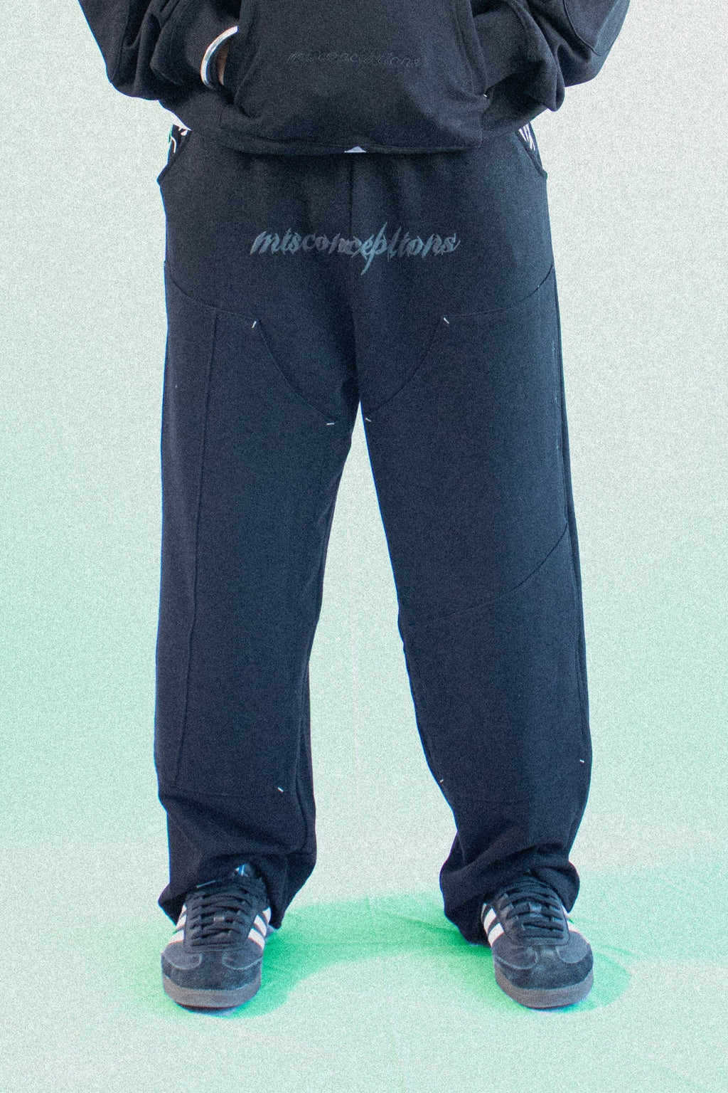 Double Knee Panelled Joggers