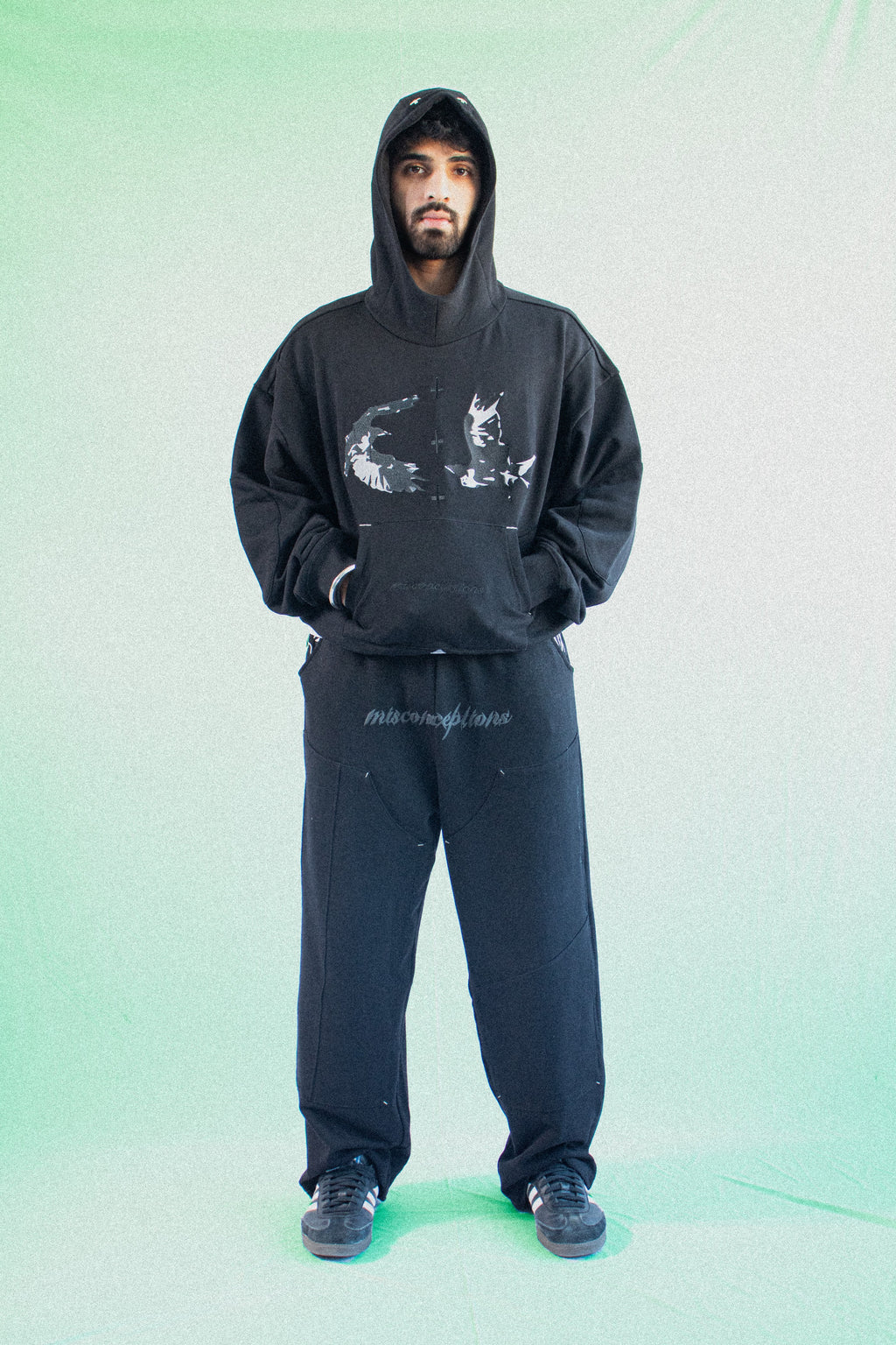 Double Knee Panelled Joggers