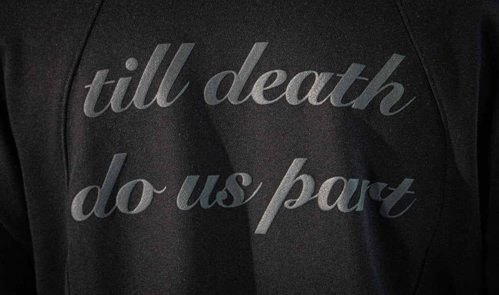 Till Death Panelled Hoodie