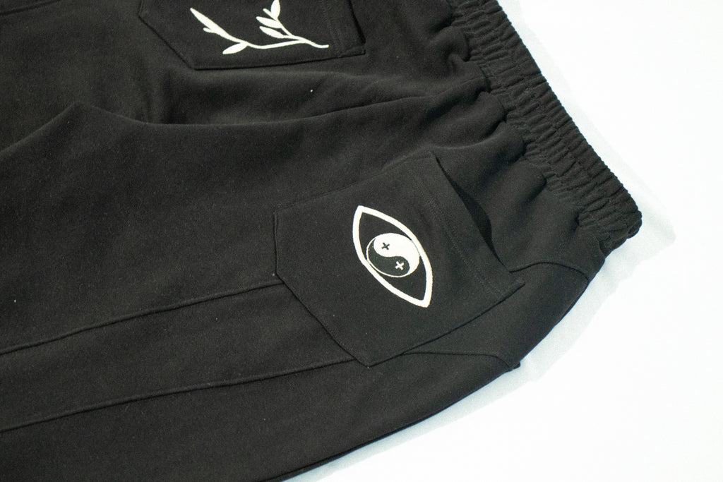 Double Knee Panelled Joggers