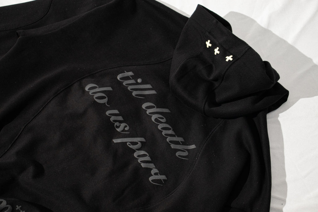 Till Death Panelled Hoodie