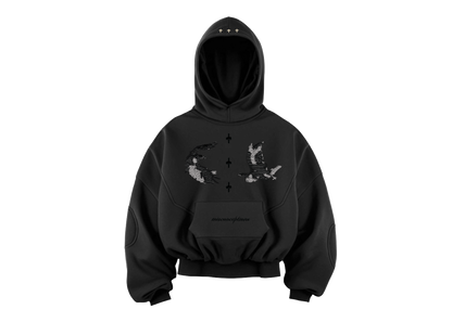 Till Death Panelled Hoodie