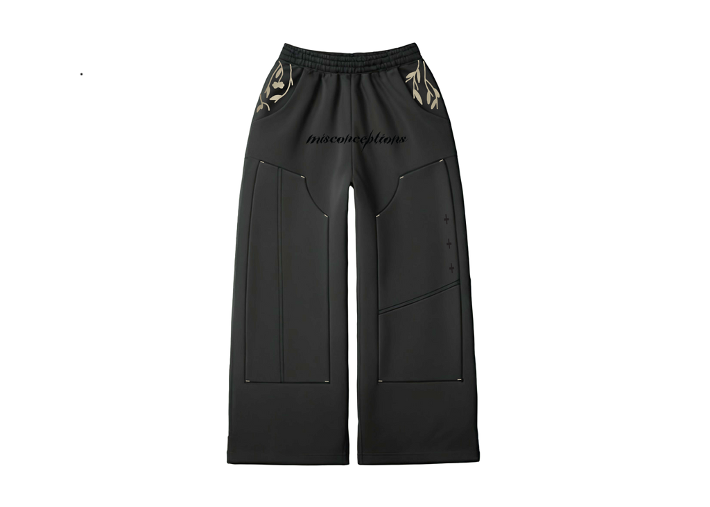 Double Knee Panelled Joggers