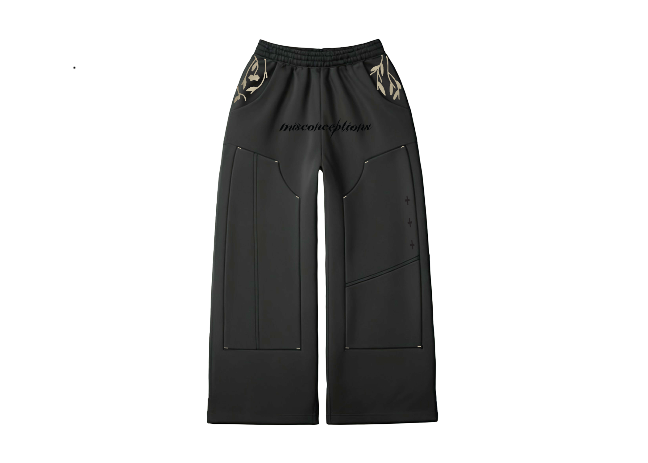 Double Knee Panelled Joggers