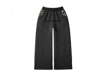 Double Knee Panelled Joggers