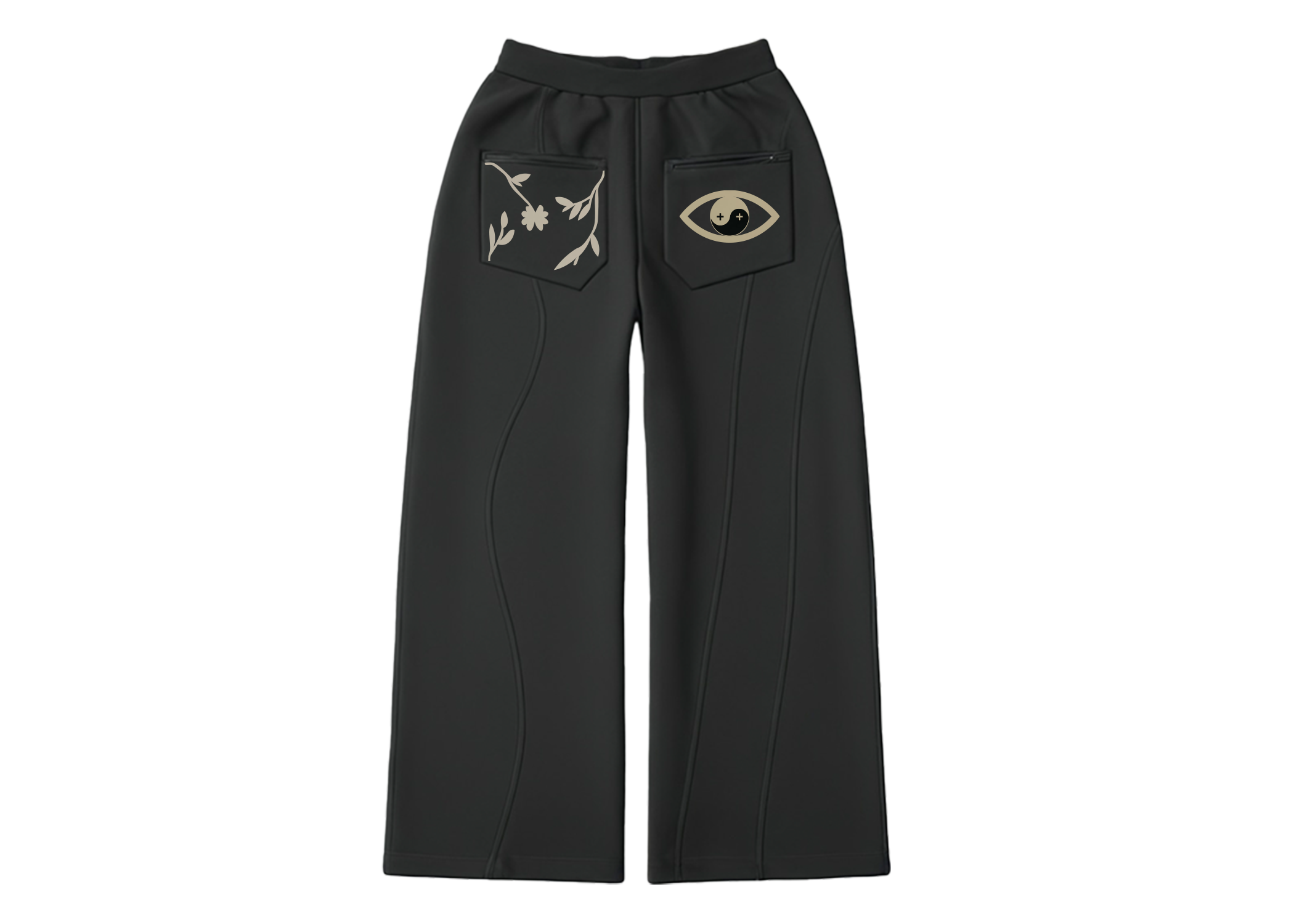 Double Knee Panelled Joggers