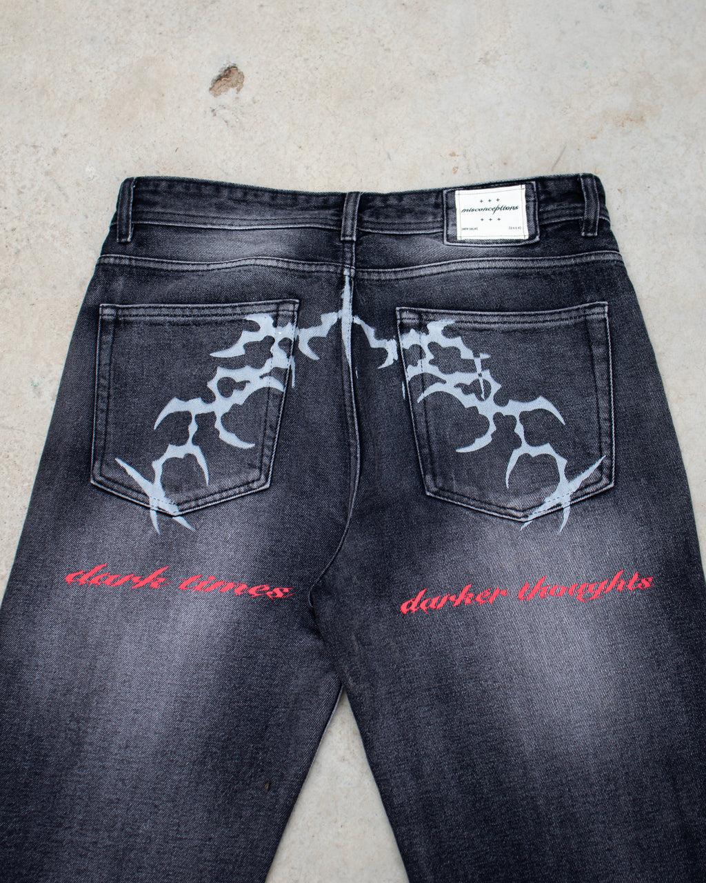 Archive Raw Hem Denims 002