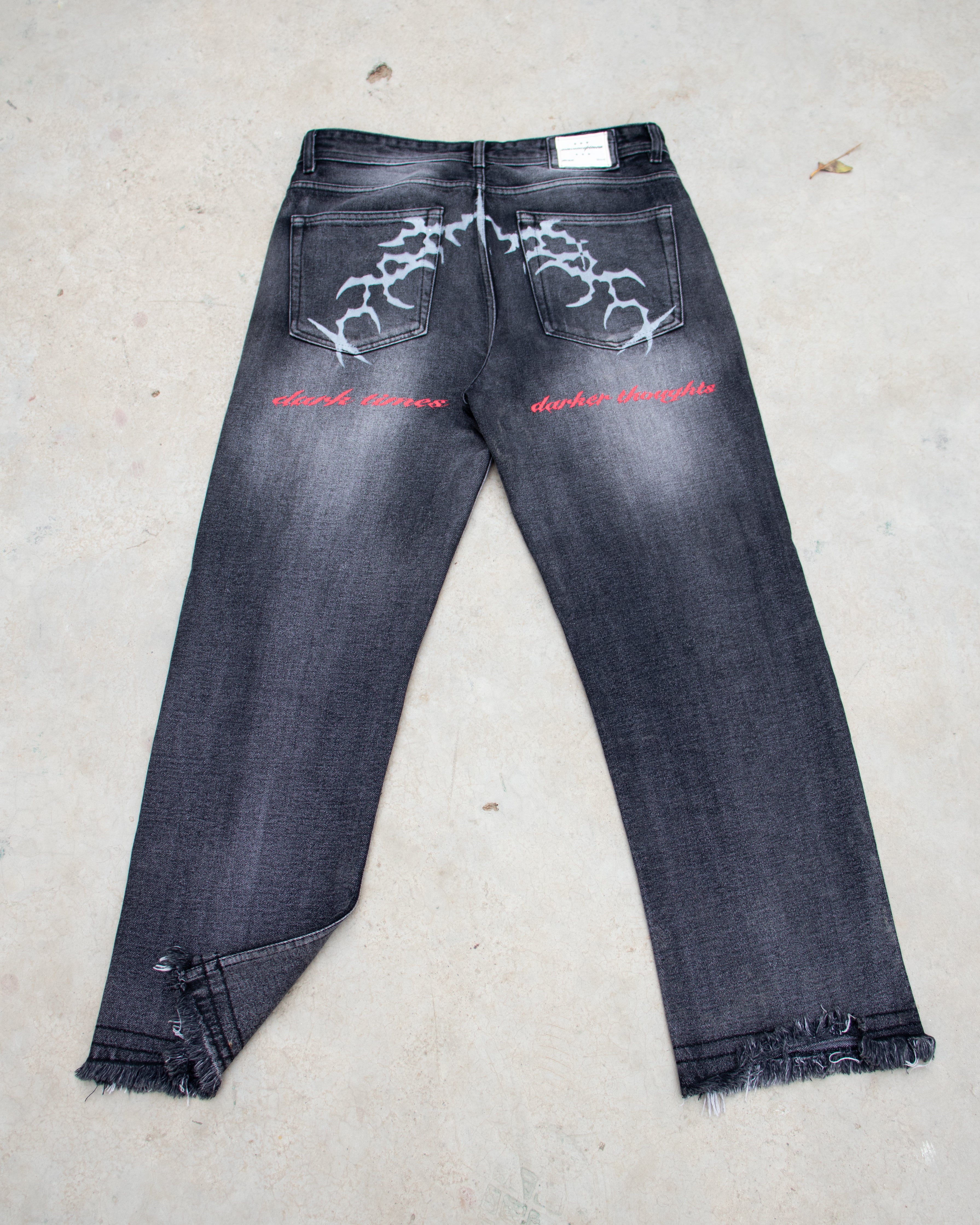 Archive Raw Hem Denims 002