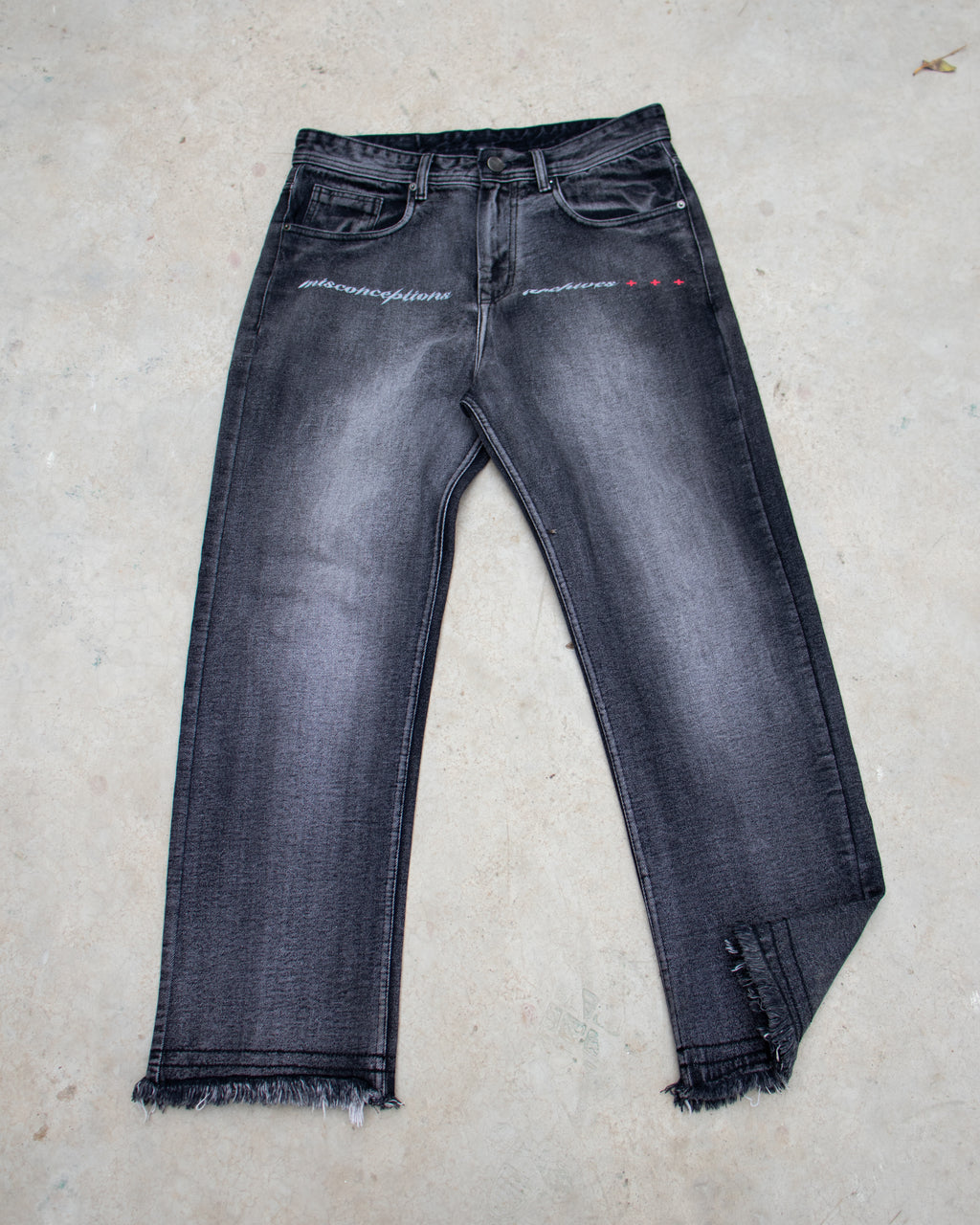 Archive Raw Hem Denims 002
